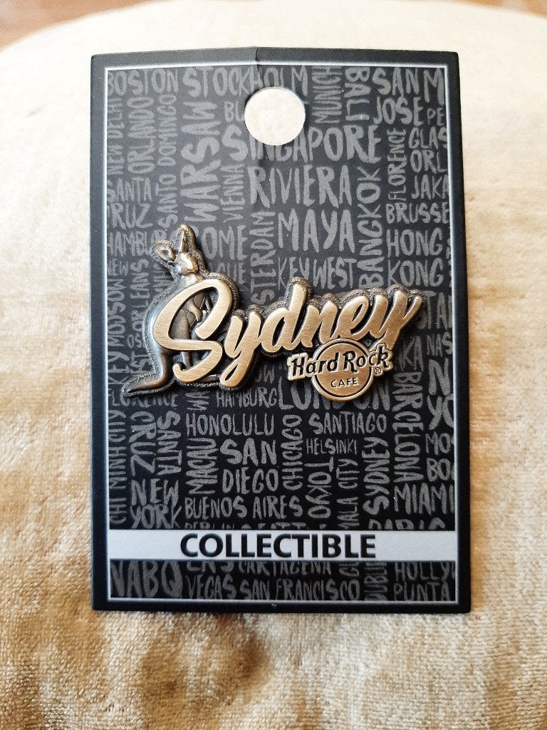 Hard rock cafe pin Sydney, Verzamelen, Ophalen of Verzenden, Zo goed als nieuw, Merk, Speldje of Pin