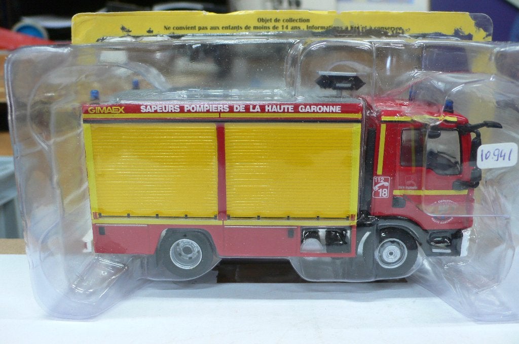 man brandweermateriaalwagen - altaya  1/43, Verzenden, Nieuw, Bus of Vrachtwagen, Overige merken