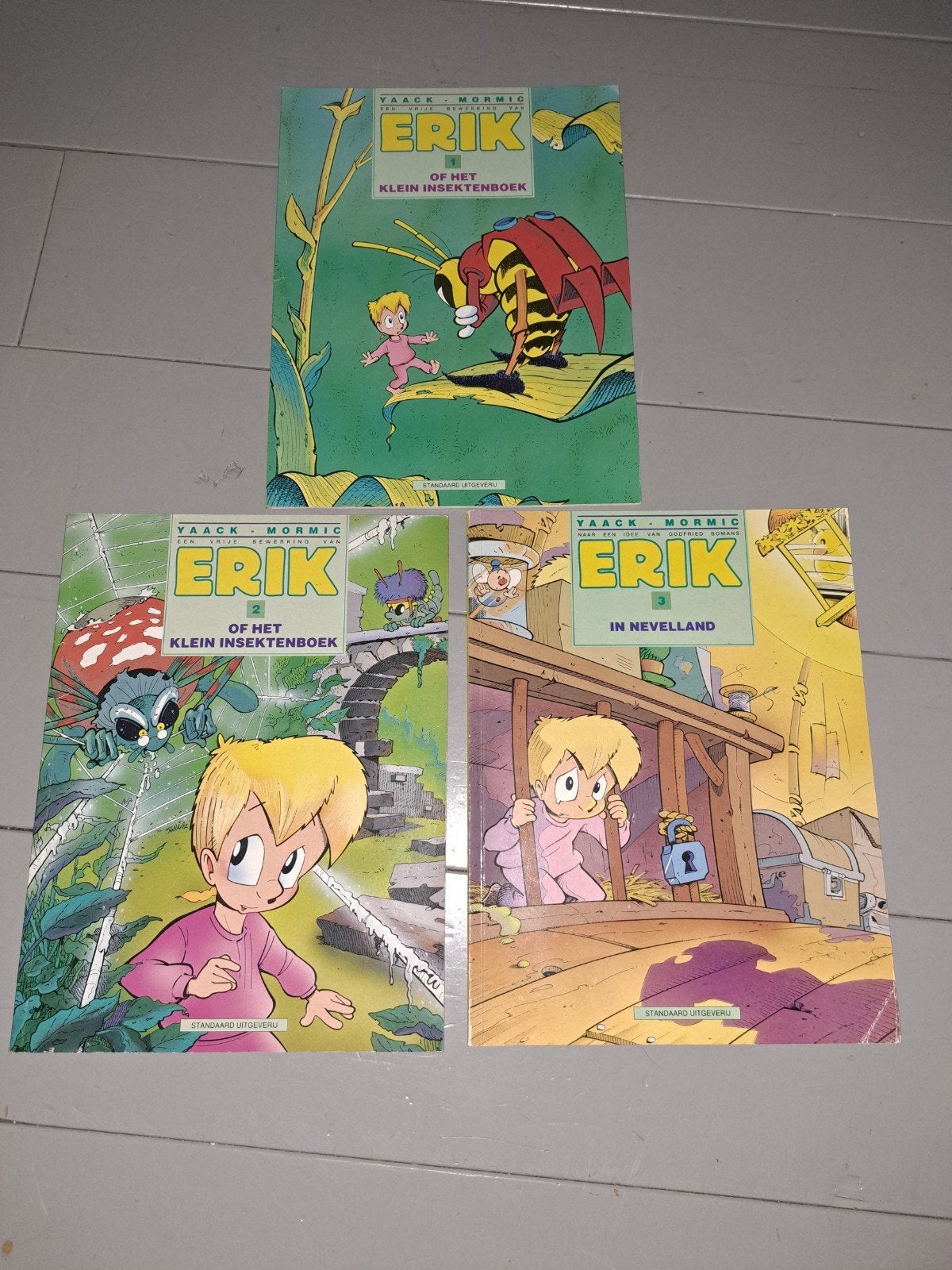 Erik of het klein insectenboek 1 t/m 3, Ophalen of Verzenden, Gelezen, 3 tot 4 jaar