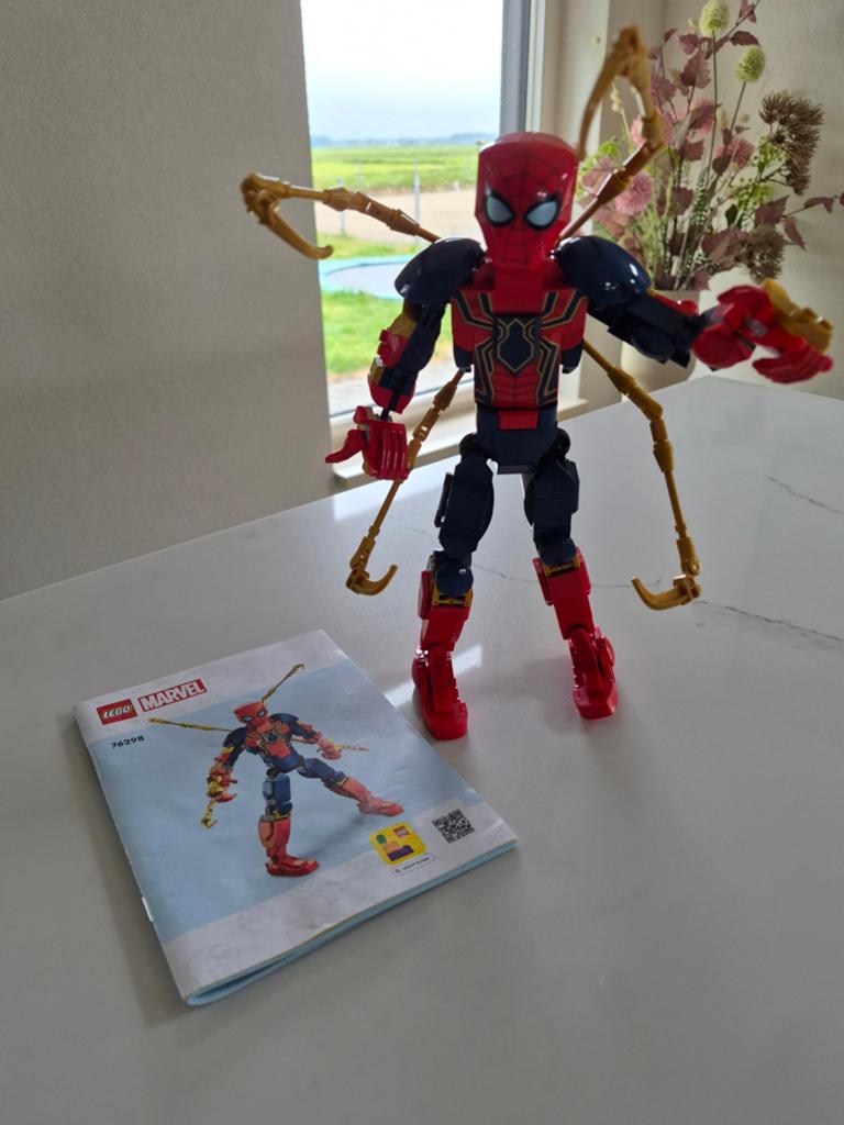 LEGO Marvel Spider-Man Figuur 76298 - Zo goed als nieuw, Marvel, Lego, Compleet, Ophalen of Verzenden