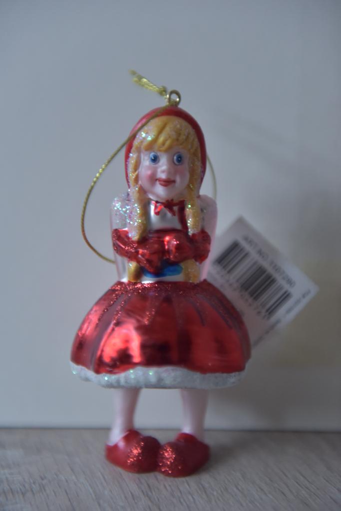 KERST ORNAMENT/ BAL EFTELING Roodkapje, Verzamelen, Efteling, Verzenden, Nieuw, Beeldje of Poppetje