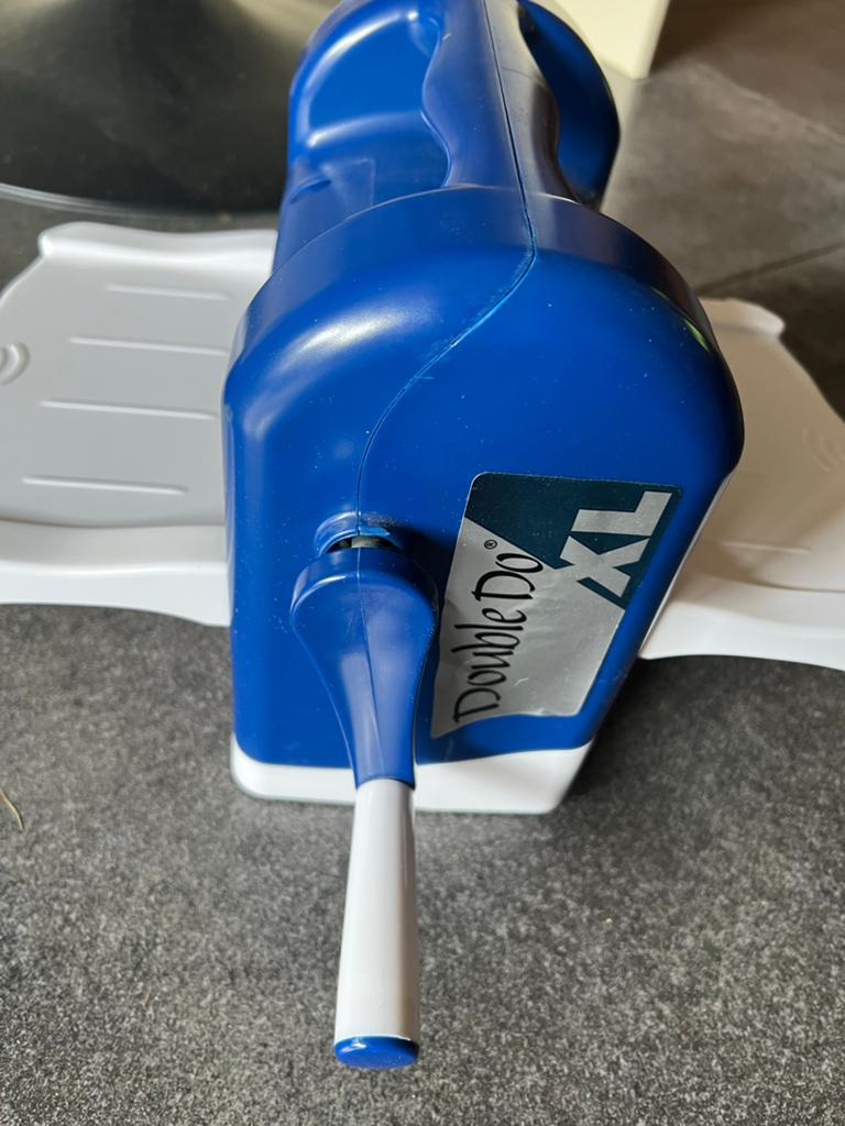 Double Do XL Stans- en Embossingmachine met Platen, Geschikt voor snijden, Gebruikt, Overige thema's, Ophalen of Verzenden