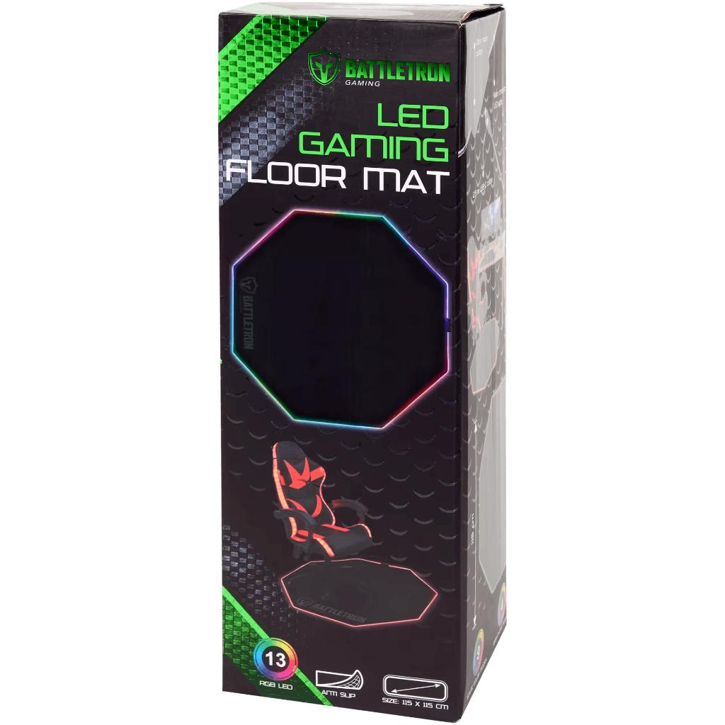Gaming Vloermat met Licht (RGB), Ophalen of Verzenden, Gaming muismat, Nieuw, Battletron