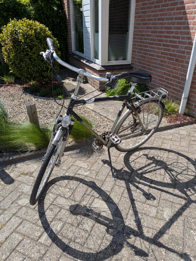 Gebruikte fiets met versnellingen en bagagedrager, Ophalen, Gebruikt, Overige merken, Versnellingen