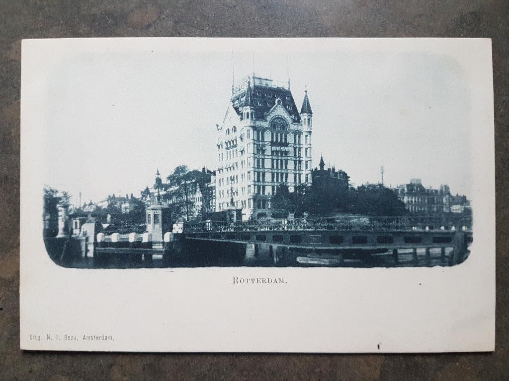 Ansichtkaart Rotterdam, Verzamelen, Ophalen of Verzenden, Voor 1920, Ongelopen, Zuid-Holland
