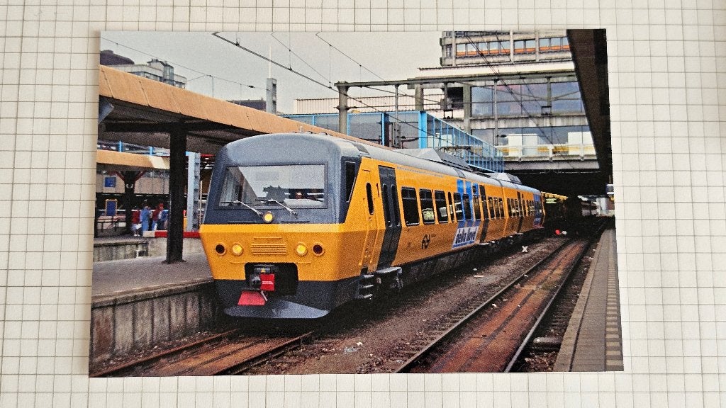 Foto TREIN NS Nederlandse Spoorwegen SM90 Railhopper, Verzenden, Gebruikt, Trein, Overige typen