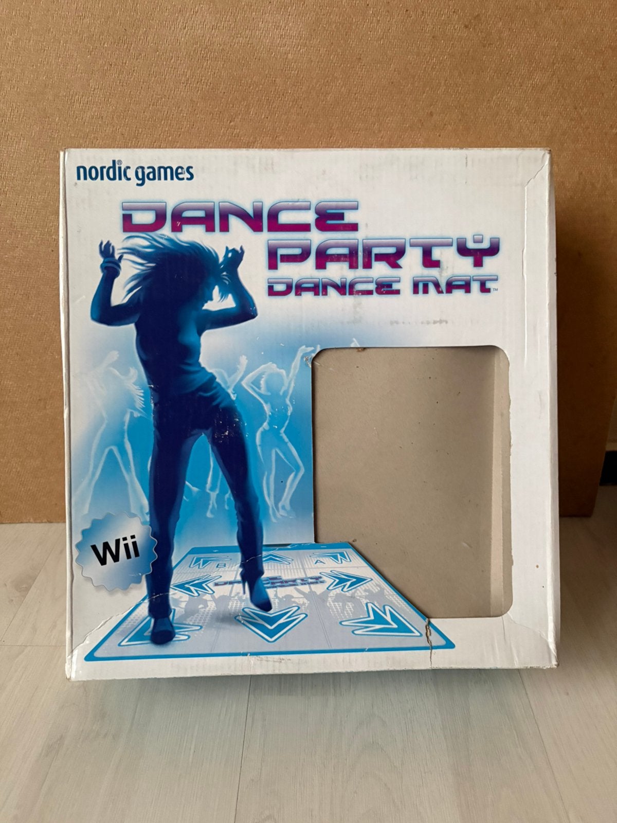 Wii dance party dance mat, Spelcomputers en Games, Ophalen, Muziek, Zo goed als nieuw, 3 spelers of meer