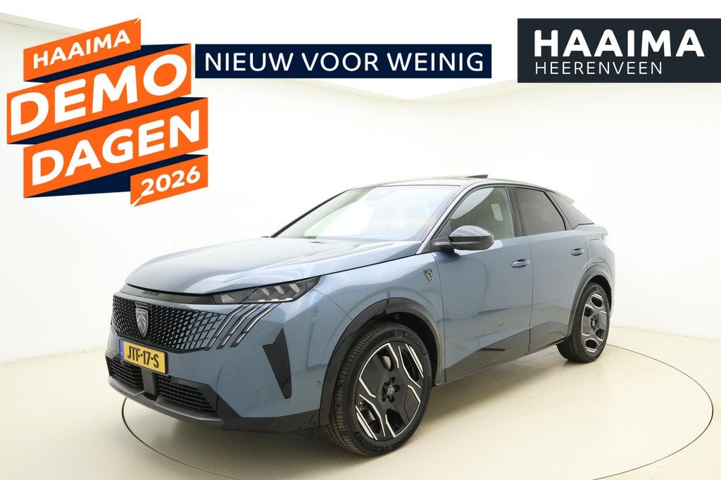 Peugeot e-3008 GT Long Range 97 kWh 230 Pk | OP VOORRAAD | U, Auto's, Peugeot, Bedrijf, Te koop, 360° camera, ABS, Achteruitrijcamera