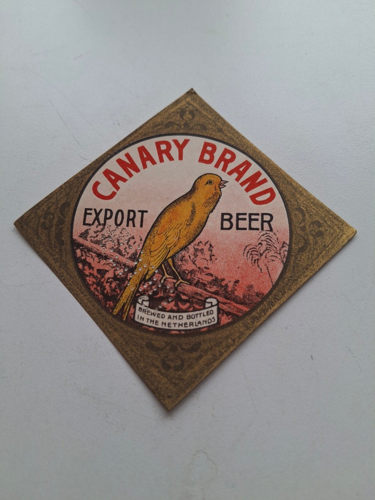 etiket Phoenix brij Amersfoort, Verzamelen, Ophalen of Verzenden, Zo goed als nieuw, Overige typen, Overige merken