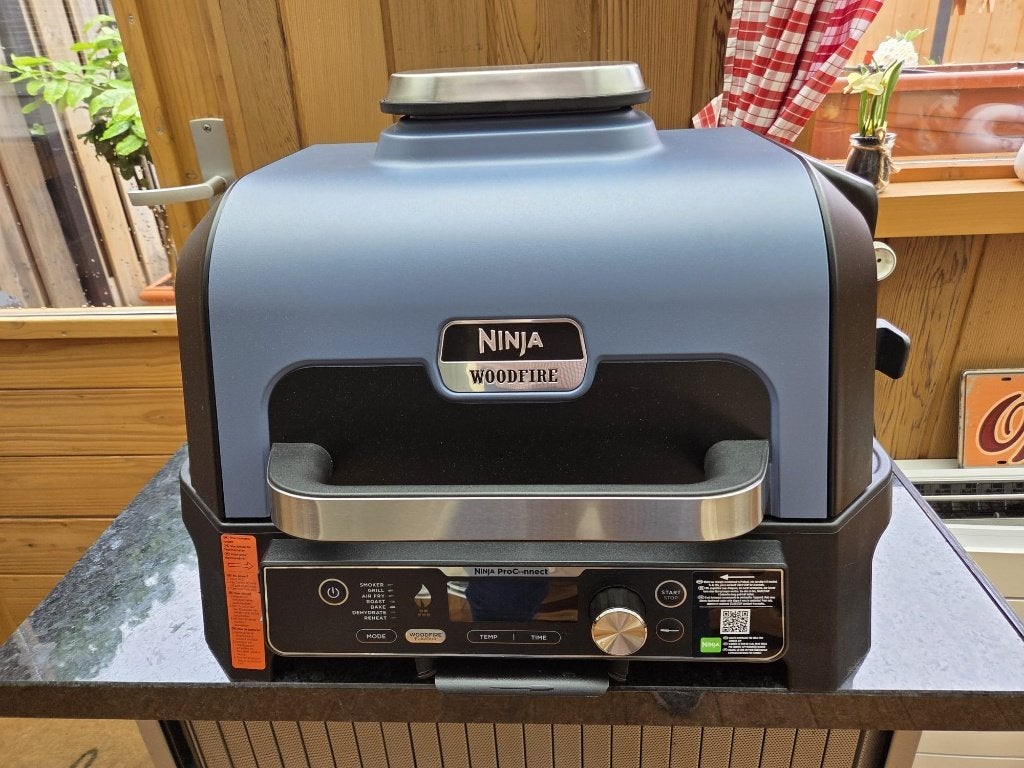 Ninja Woodfire XL Pro  BBQ, Ophalen, Zo goed als nieuw