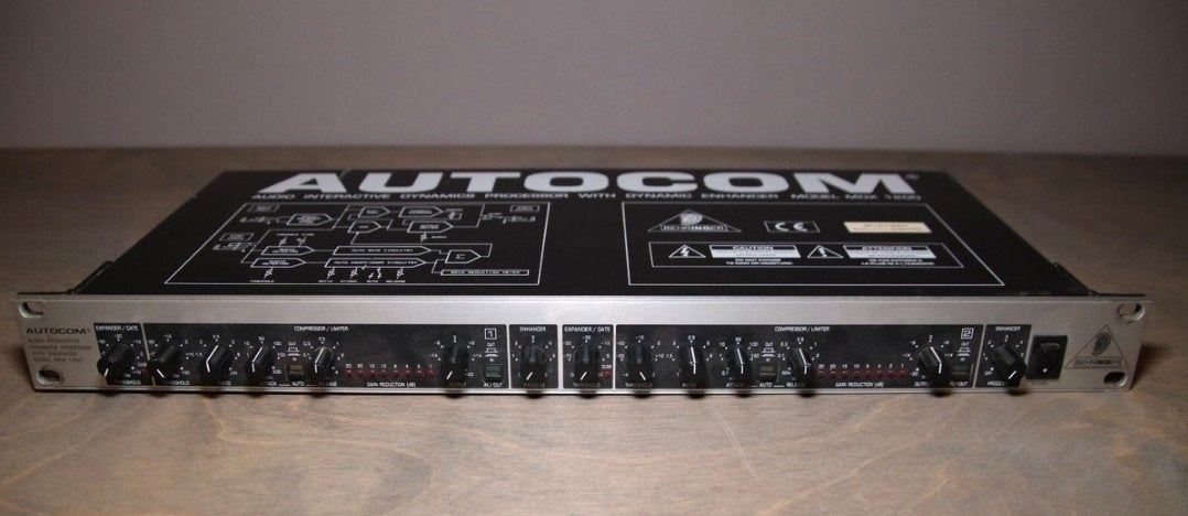 Behringer Autocom MDX1200 Compressor/Limiter, Muziek en Instrumenten, Mengpanelen, Gebruikt, Minder dan 5 kanalen, Ophalen