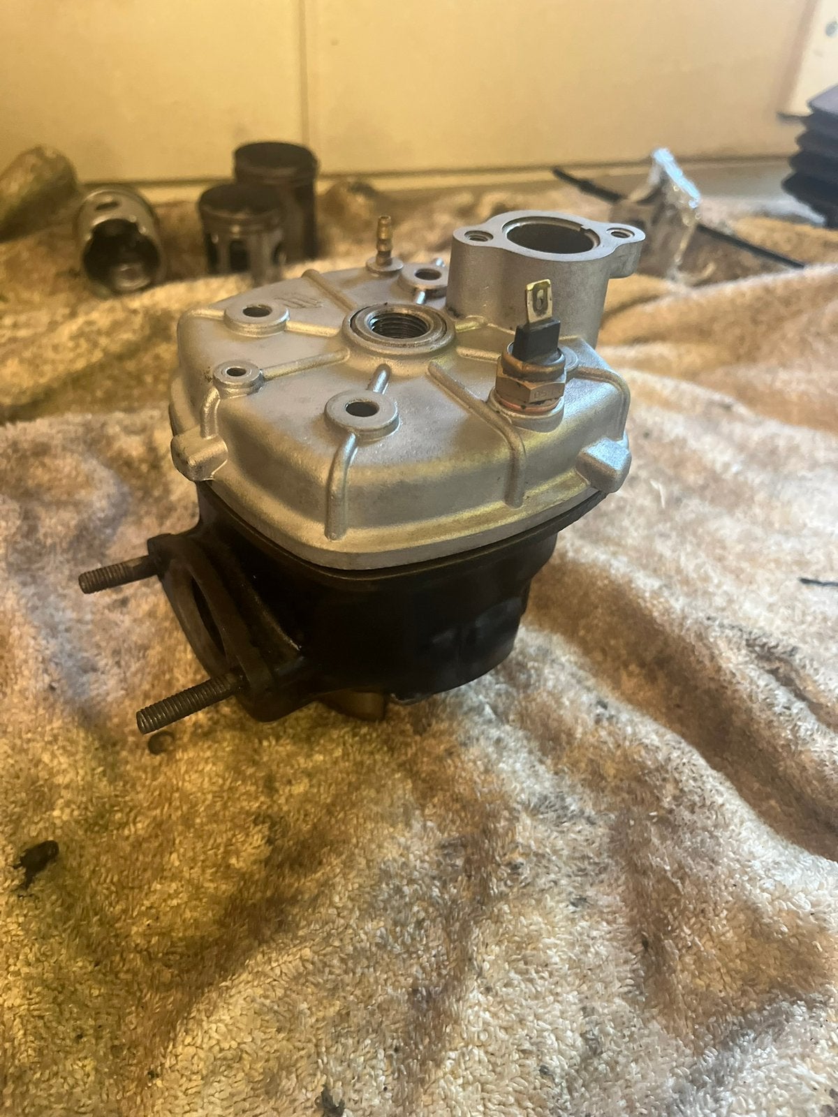 Polini corsa 70cc cilinder, Ophalen of Verzenden, Gebruikt