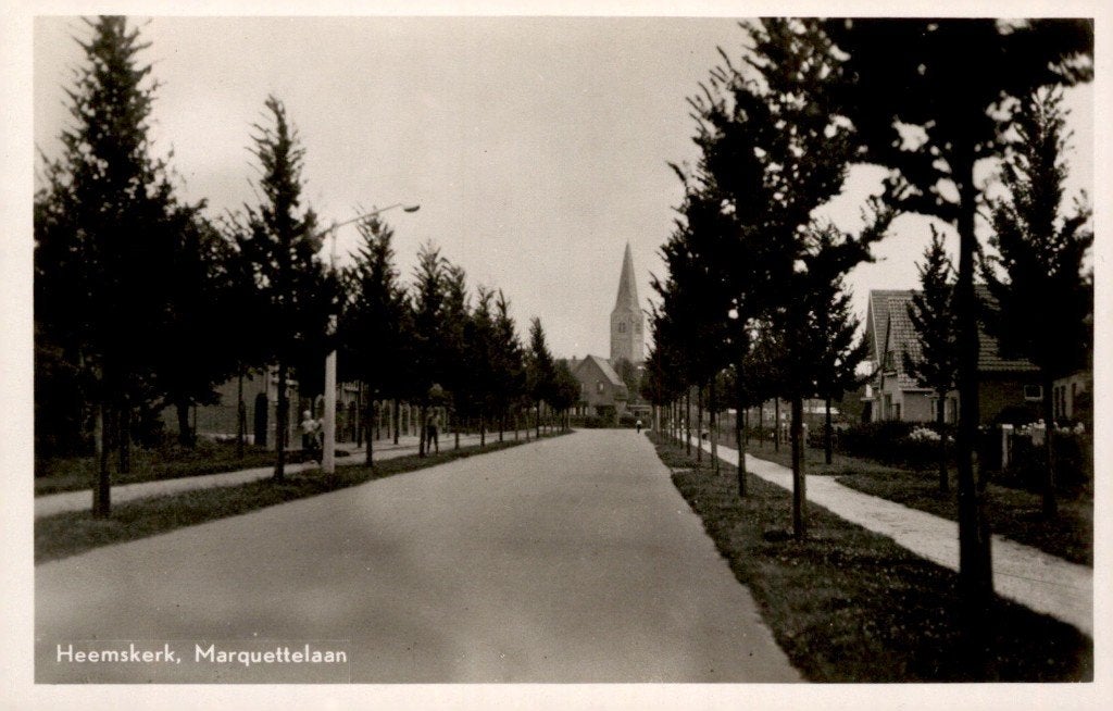 Heemskerk Marquettelaan # 423, Ophalen of Verzenden, 1940 tot 1960, Ongelopen, Noord-Holland