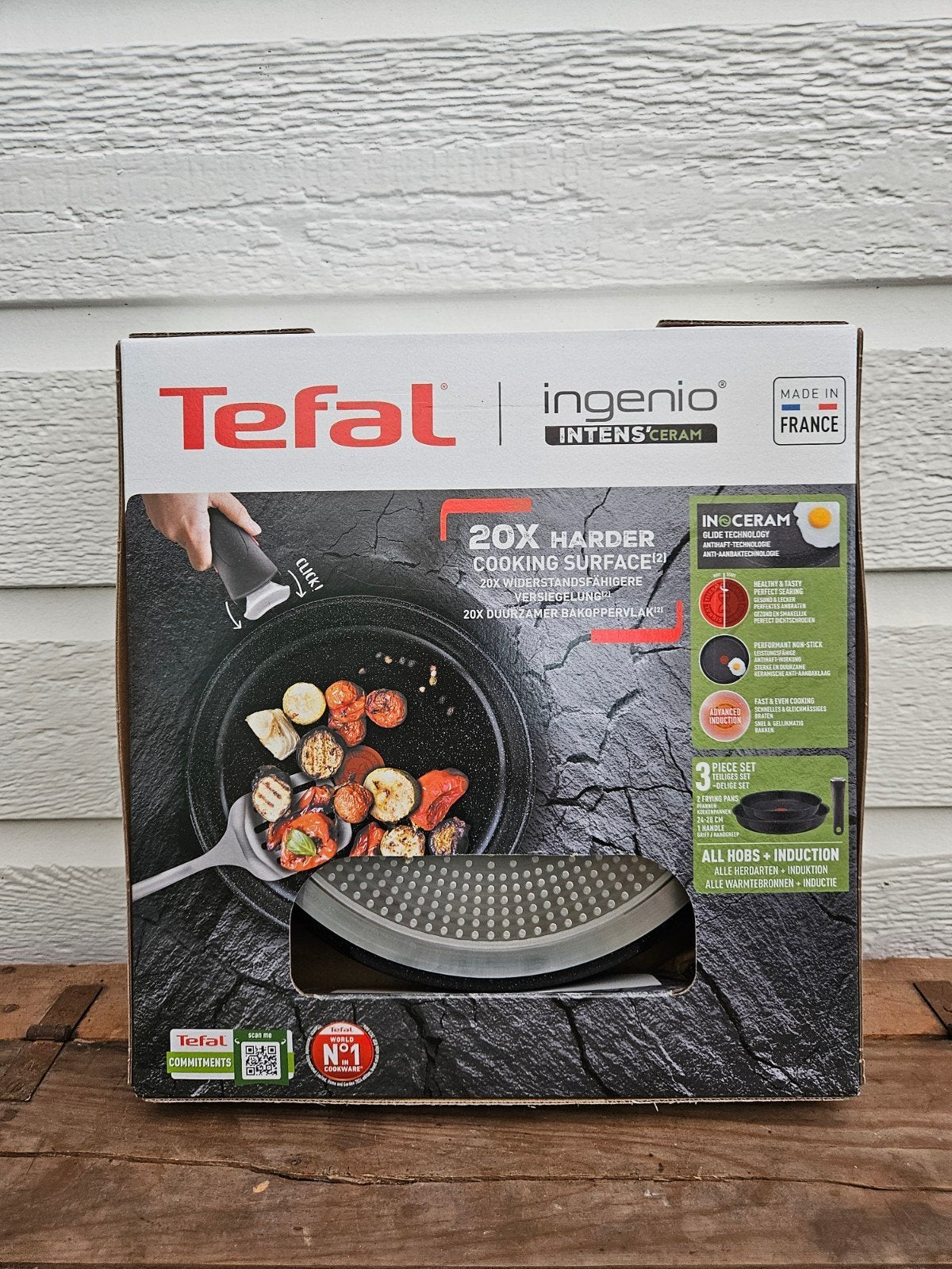 Tefal Ingenio Pannenset 2 PFAS-vrije koekenpannen handgreep, Huis en Inrichting, Tefal, Pannenset, Ophalen of Verzenden, PFAS-vrij