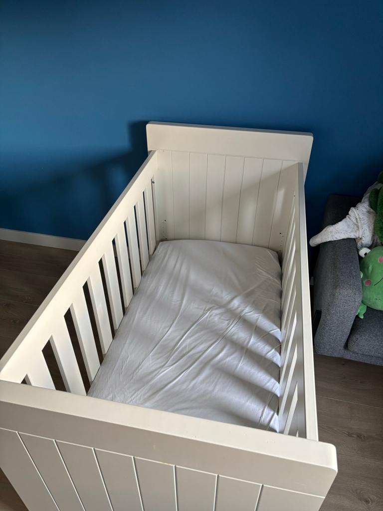 Coming Kids Square Ledikant - Wit, Ophalen, Gebruikt, Ledikant