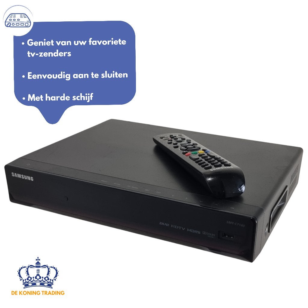 Samsung SMT-C7140 | Decoder | Humax | Harde Schijf 320 GB, Samsung, Gebruikt, Verzenden, Samsung