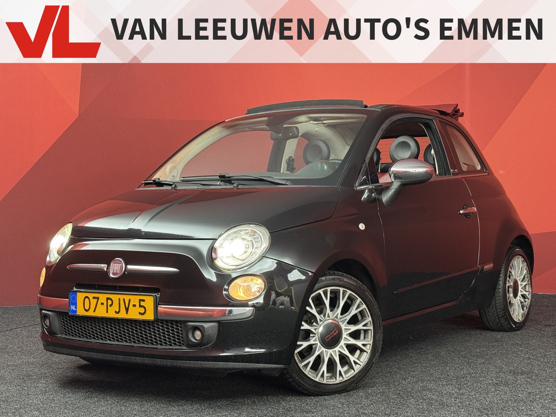 Fiat 500C 0.9 TwinAir Rock | APK 17-01-2027 | Leder | Clima, Auto's, Euro 5, 86 pk, Gebruikt, 31 €/maand