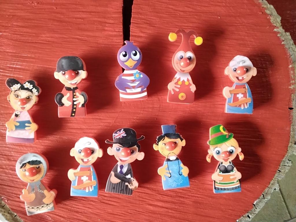 Efteling Joki en Jet poppetjes  set 3, Verzamelen, Efteling, Ophalen of Verzenden, Zo goed als nieuw, Beeldje of Poppetje