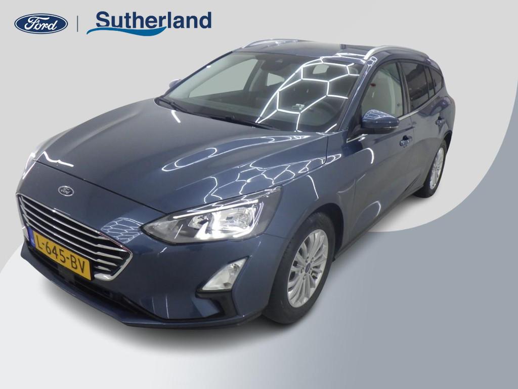 Ford Focus Wagon 1.0 EcoBoost Hybrid Titanium X Business | 3, Auto's, Ford, Bedrijf, Te koop, Focus, ABS, Achteruitrijcamera, Airbags