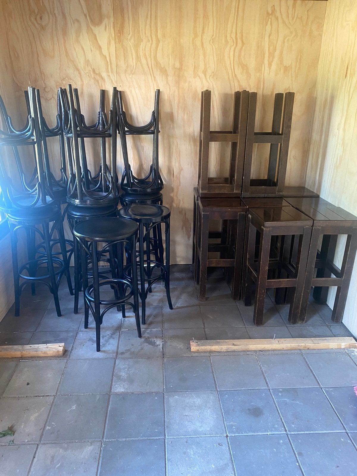 Barkrukken, Huis en Inrichting, Barkrukken, 5 krukken of meer, Ophalen of Verzenden, Zo goed als nieuw, 60 tot 90 cm