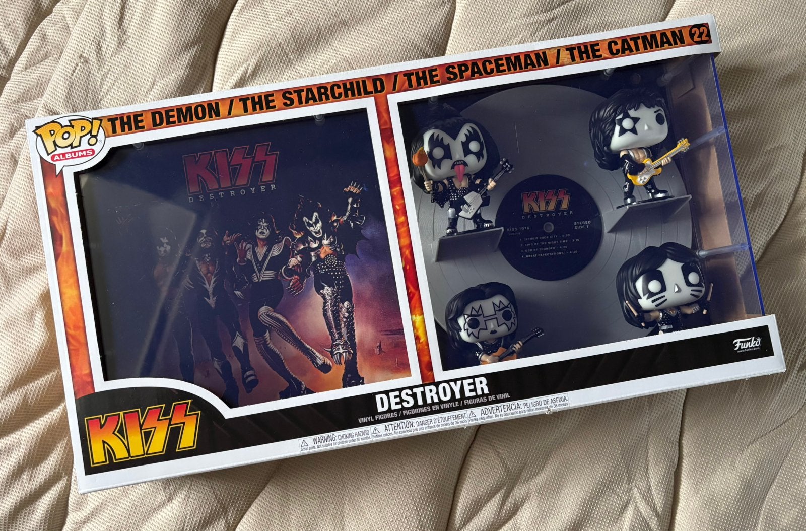 KISS - Destroyer Funko Pop Set, Ophalen of Verzenden, Gebruikt