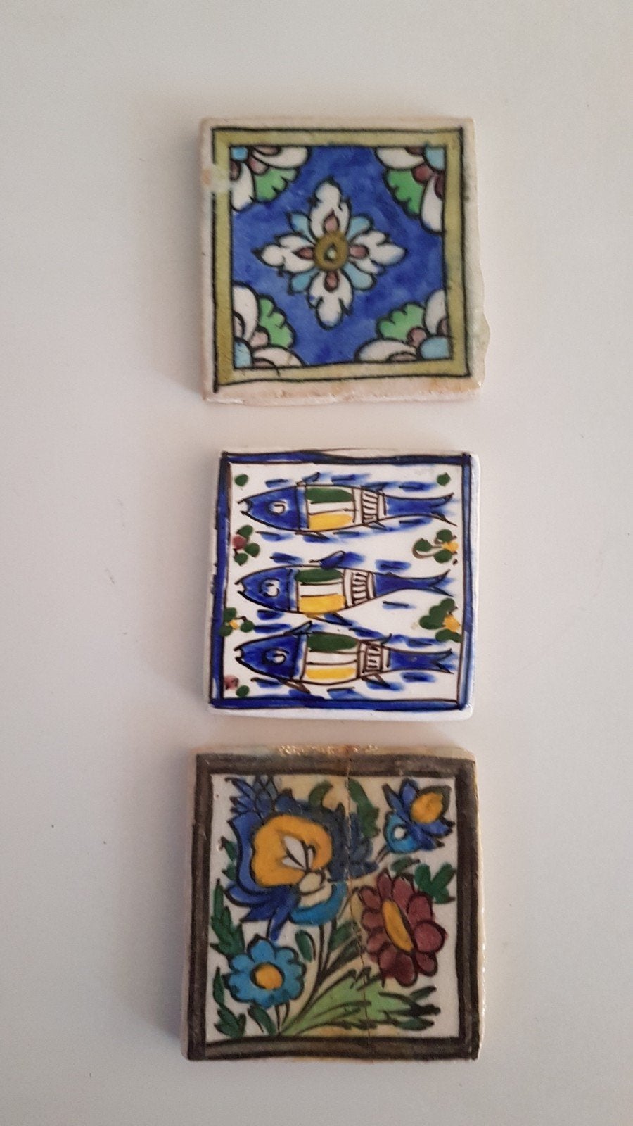 antieke handgemaakte tegels, Ophalen of Verzenden