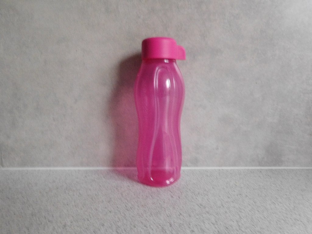 Tupperware Ecofles Roze - 310 ml, Gebruikt, Overige kleuren, Ophalen of Verzenden, BPA-vrij