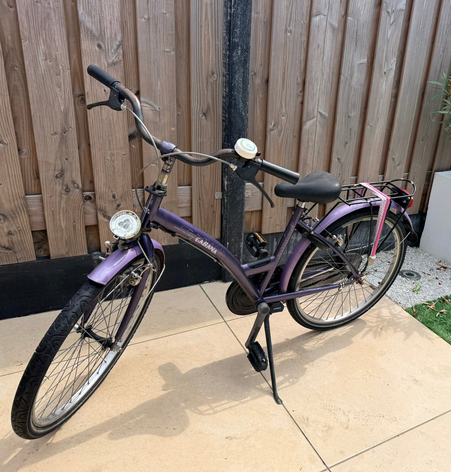 Batavus Meisjesfiets 24 inch - Paars - Kan nog een ronde mee, Fietsen en Brommers, Fietsen | Meisjes, Ophalen, Gebruikt, 24 inch