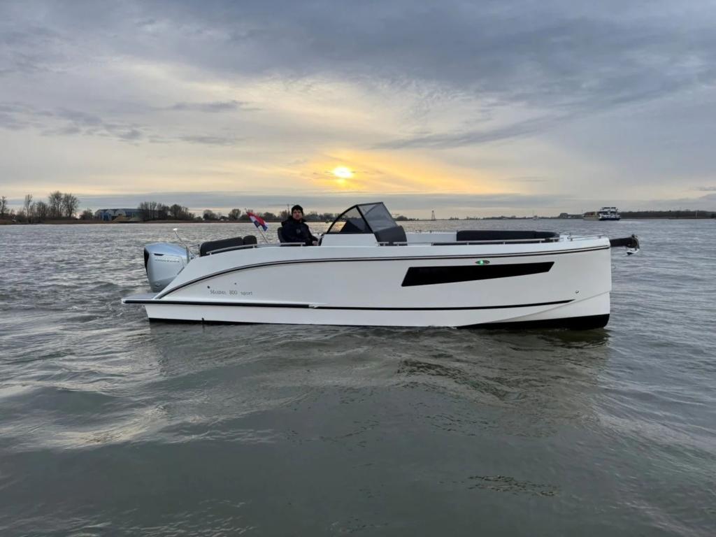 Maxima 800 Sport | Nieuw samenstellen vanaf 49.950,-, Watersport en Boten, Nieuw, Polyester, Overige brandstoffen