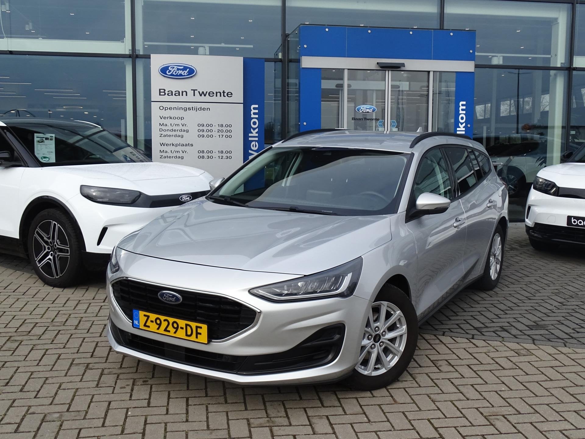 Ford Focus Wagon 1.0 Turbo 125pk Mild Hybride Titanium Style, 12 maanden, Stof, Gebruikt, 3 cilinders