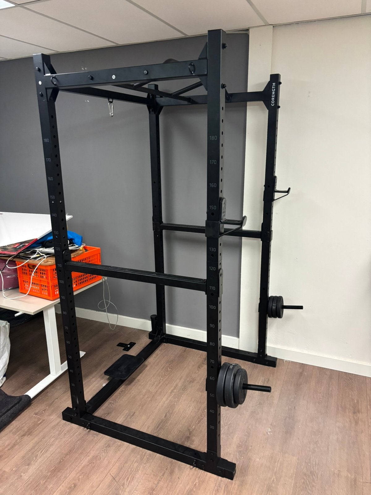 Corength Power Rack / Squat Rack Zo goed als nieuw Compleet, Ophalen of Verzenden, Zo goed als nieuw, Overige typen