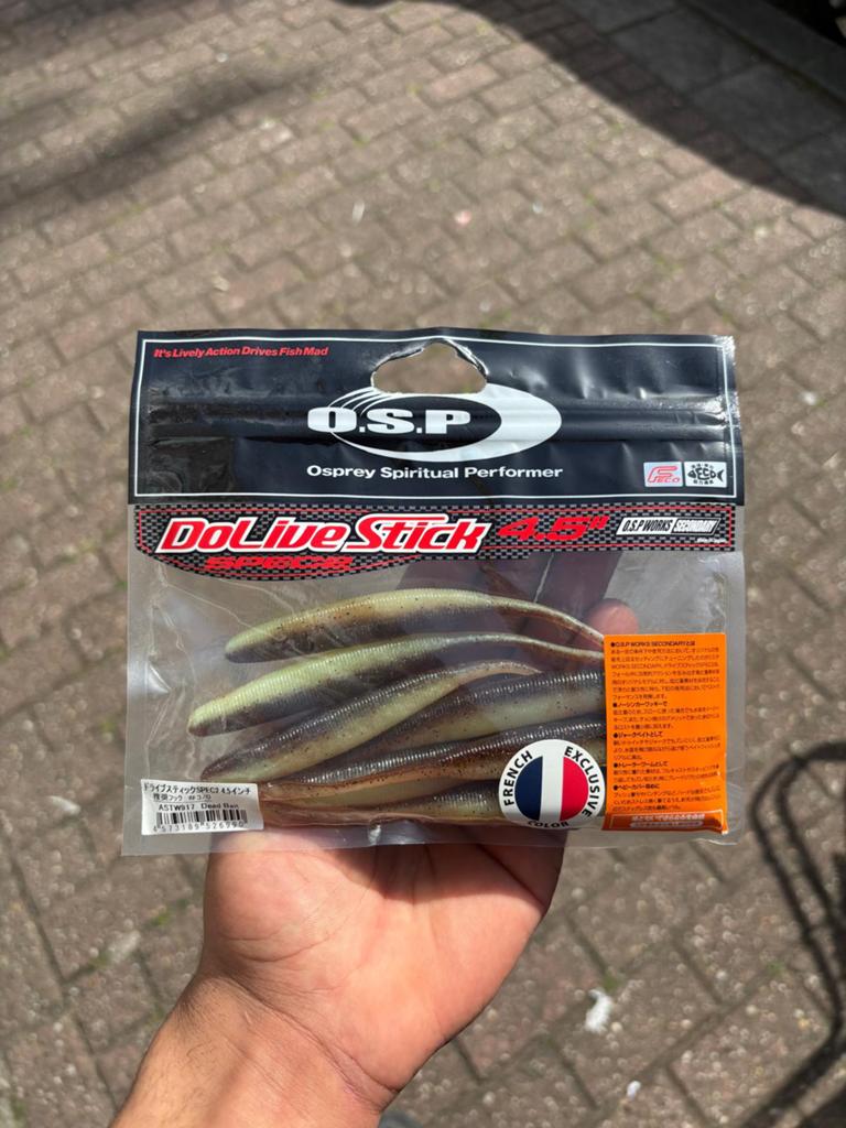 Osp dolve stick 4.5” dead bait, Ophalen of Verzenden, Zo goed als nieuw, Overige typen