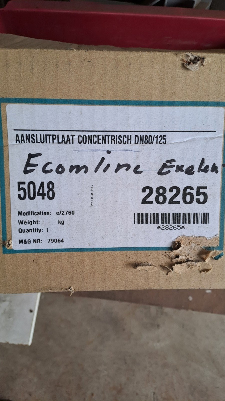 Aansluit adapter Nefit, Ophalen of Verzenden, Douche