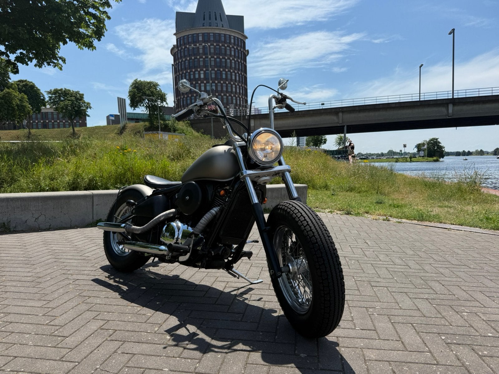 Kawasaki VN800 Classic Bobber, Motoren, 2 cilinders, Particulier, Overig