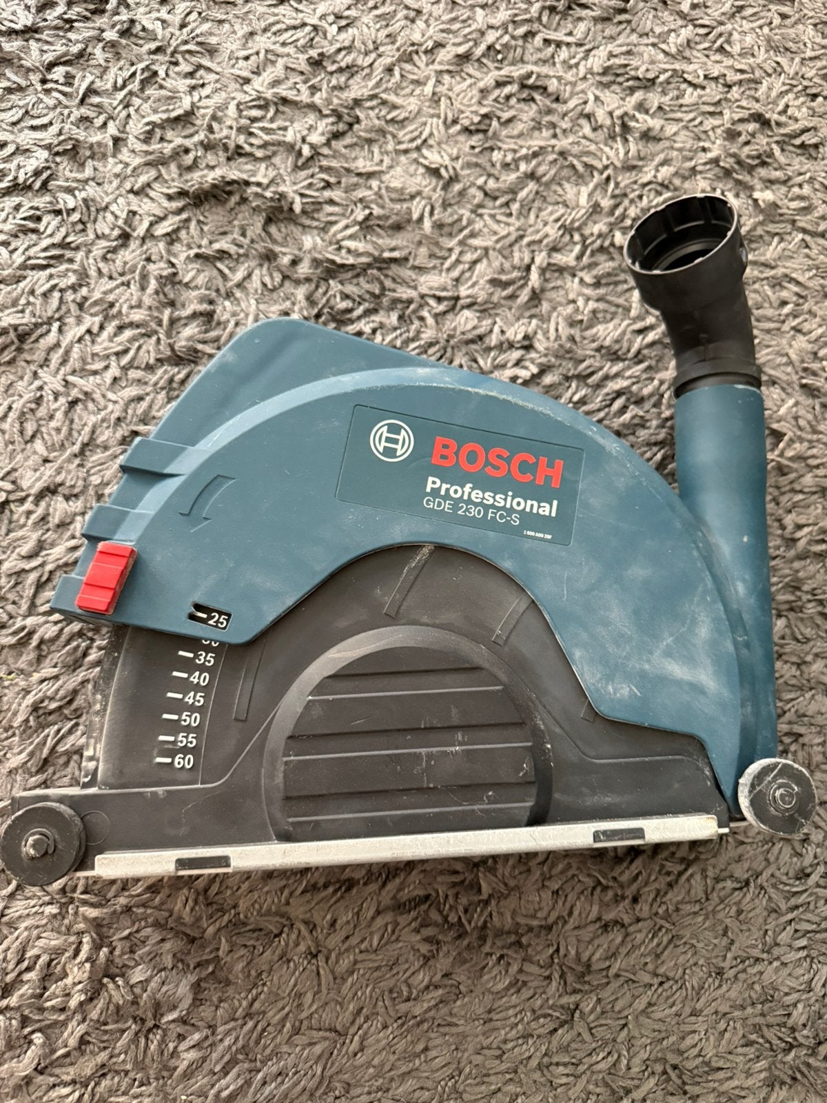 Stofafzuigkap Bosch Professional GDE 230 FC-S | 230 mm, Ophalen, Zo goed als nieuw, 1200 watt of meer, Overige typen