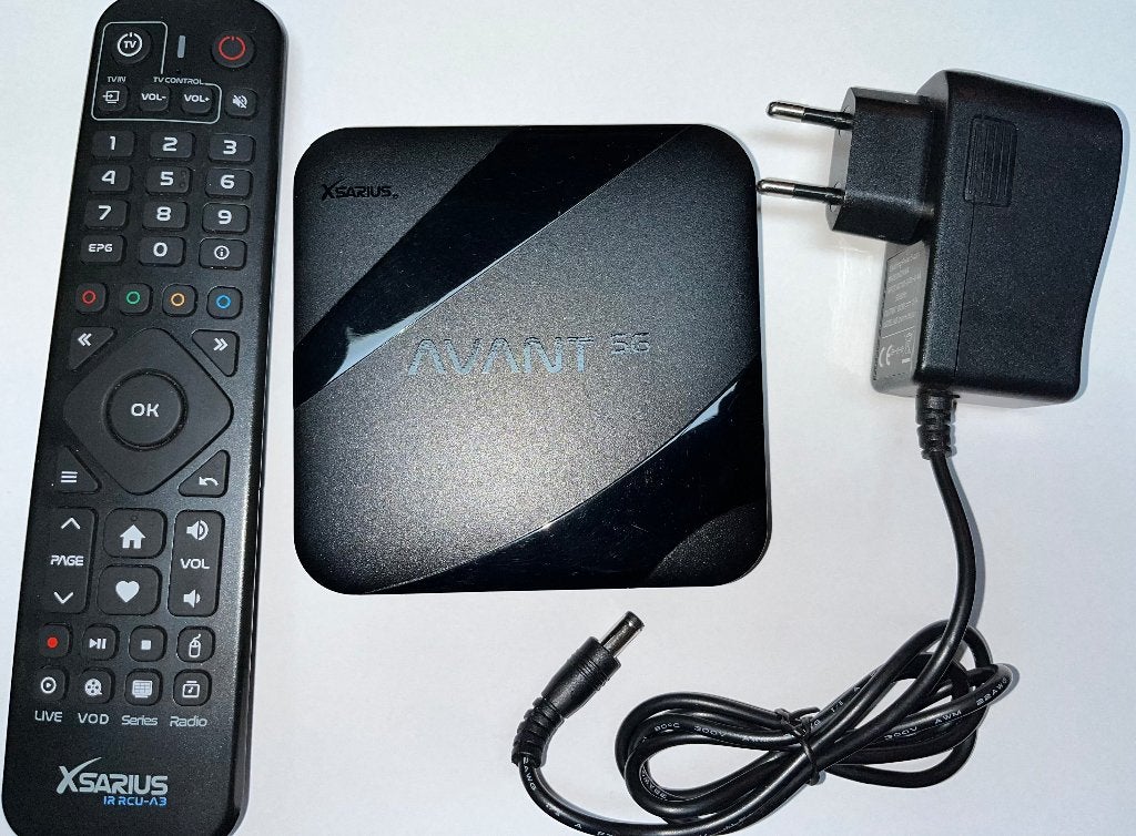 Xarius Avant 5G IPTV Box met Afstandsbediening, Ophalen of Verzenden, Gebruikt, HDMI, Zonder harde schijf