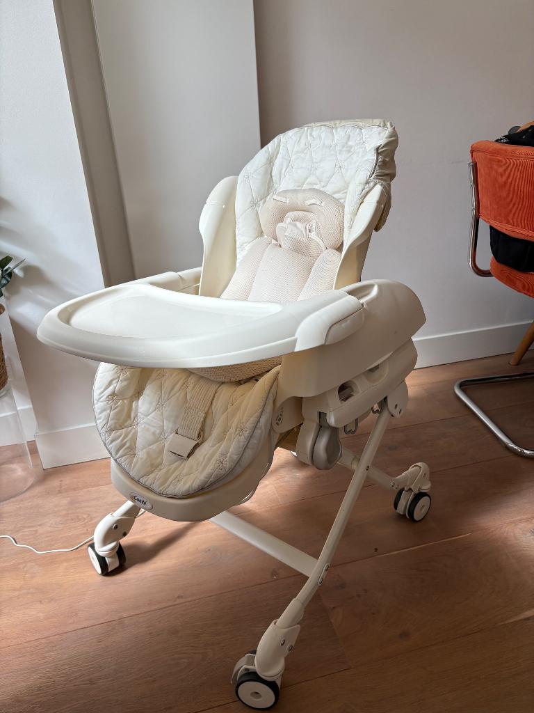 Combi electric baby swing chair, Ophalen, Zo goed als nieuw, Meegroeistoel