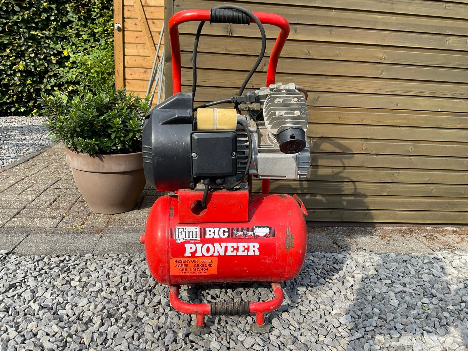 Fini Big Pioneer VKM 401, Minder dan 25 liter, Ophalen, Gebruikt, 6 tot 10 bar