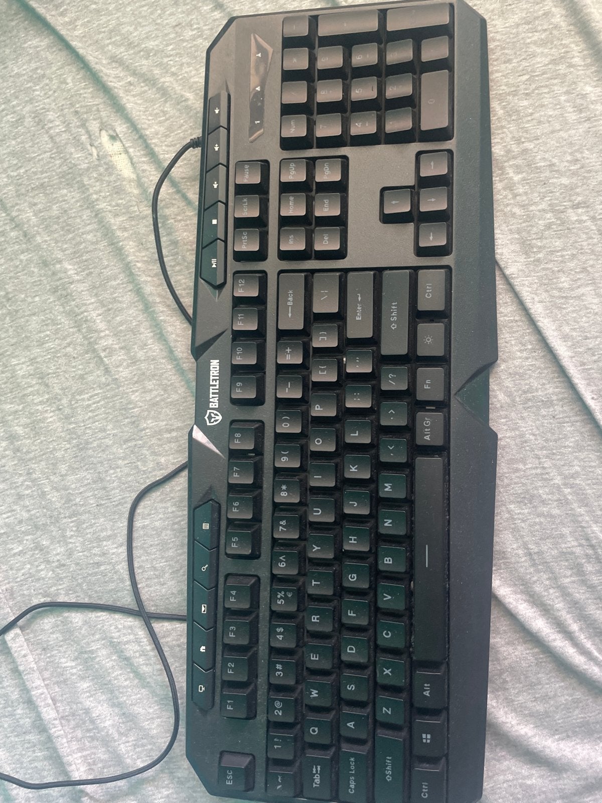 Battlettron Gaming Toetsenbord en Muis Set, Ophalen, Gebruikt, Toetsenbord en muis-set, Qwerty