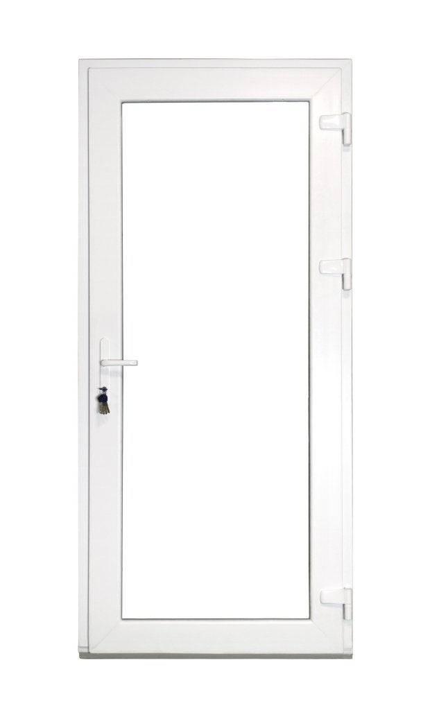 Kunststof Buitendeur Volglas Buiten B98 H215cm Wit, Niet ingevuld, Kunststof, 80 tot 100 cm, 215 cm of meer