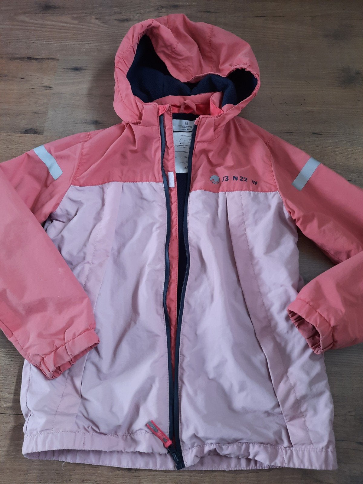 H&M Roze Jas maat 134-140 GRATIS, Gebruikt, Meisje, H&M, Ophalen of Verzenden