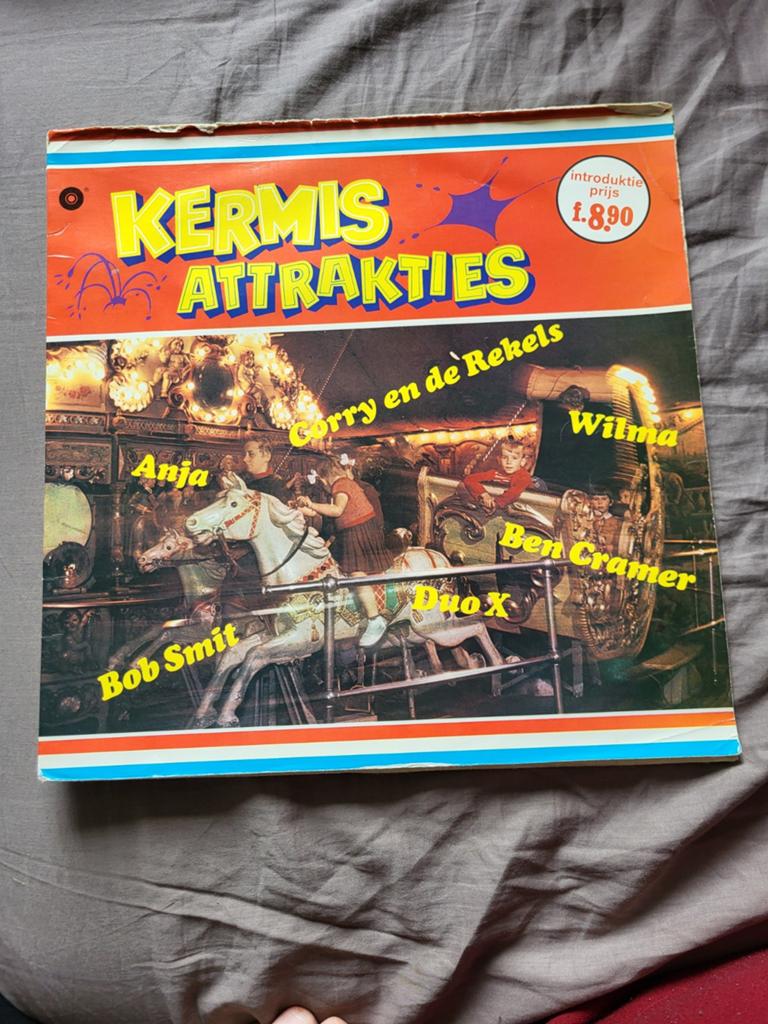 Kermis Attrakties - Diverse Artiesten LP (Vintage Vinyl), Ophalen of Verzenden, Gebruikt, 12 inch
