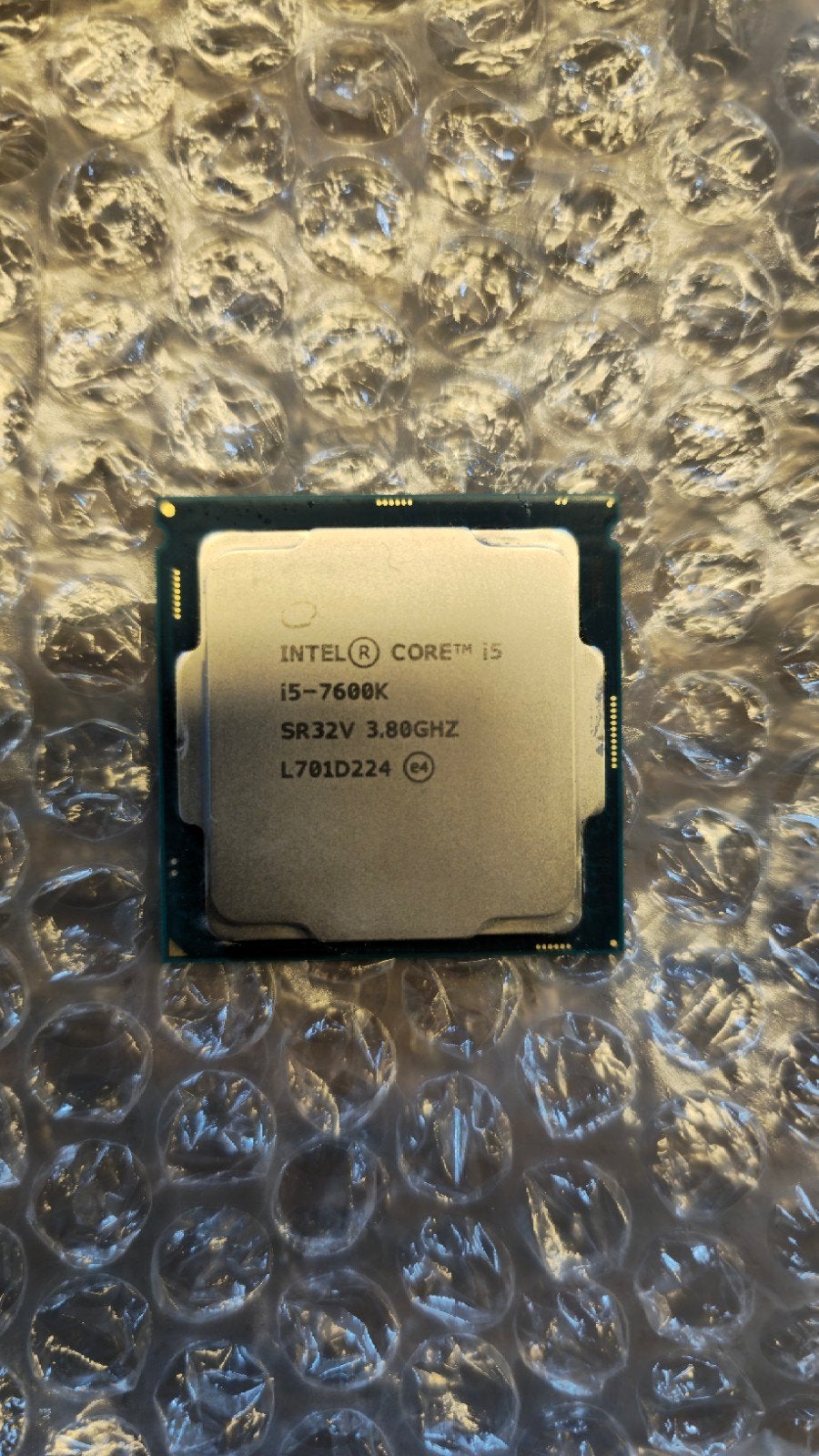 Intel I5-7600K Processor, Computers en Software, Processors, LGA 1151, 4-core, Ophalen of Verzenden, Zo goed als nieuw