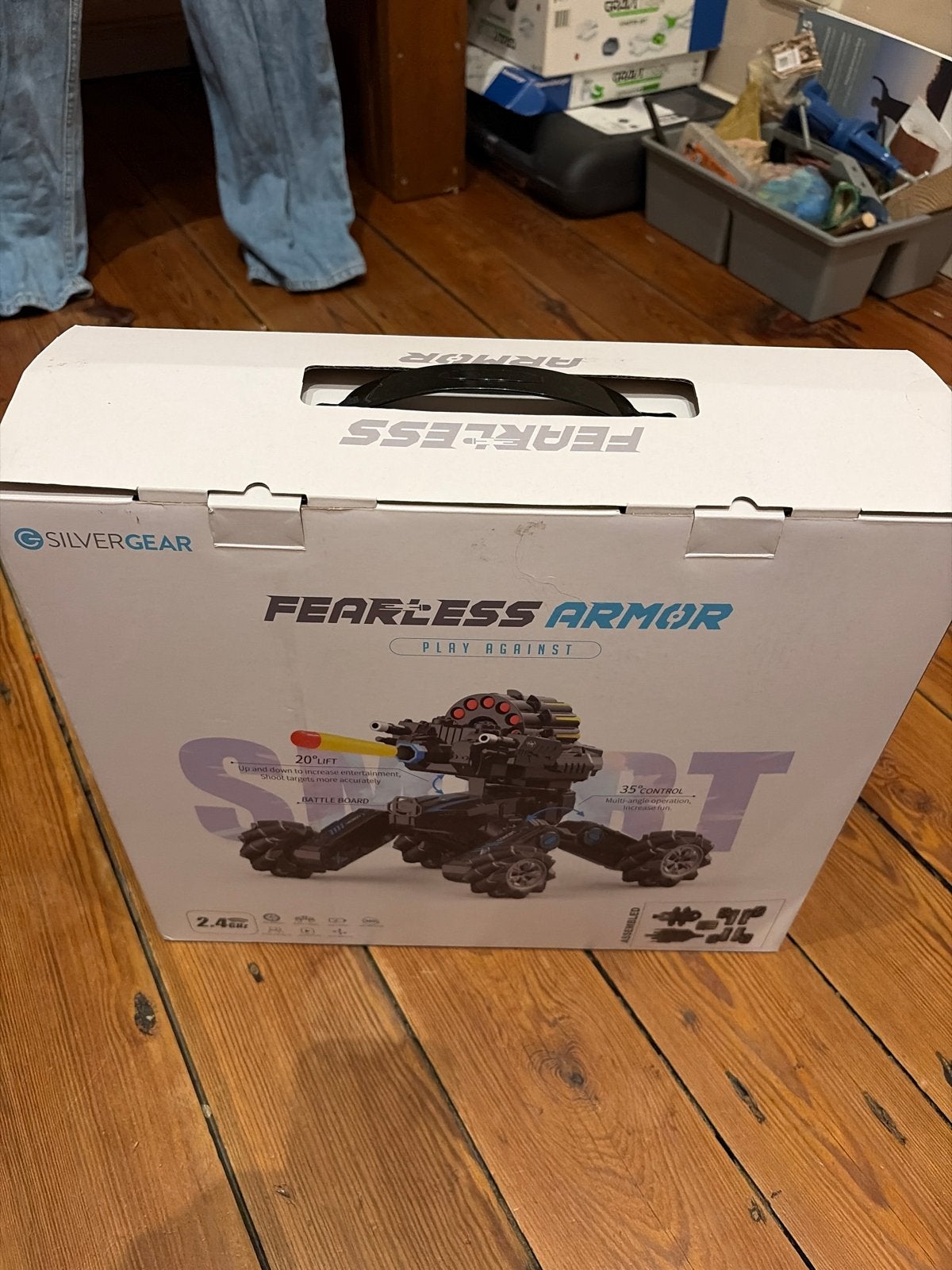 Silvergear Fearless Armor RC Tank - Zo goed als nieuw, Ophalen of Verzenden, Zo goed als nieuw, Jongen of Meisje