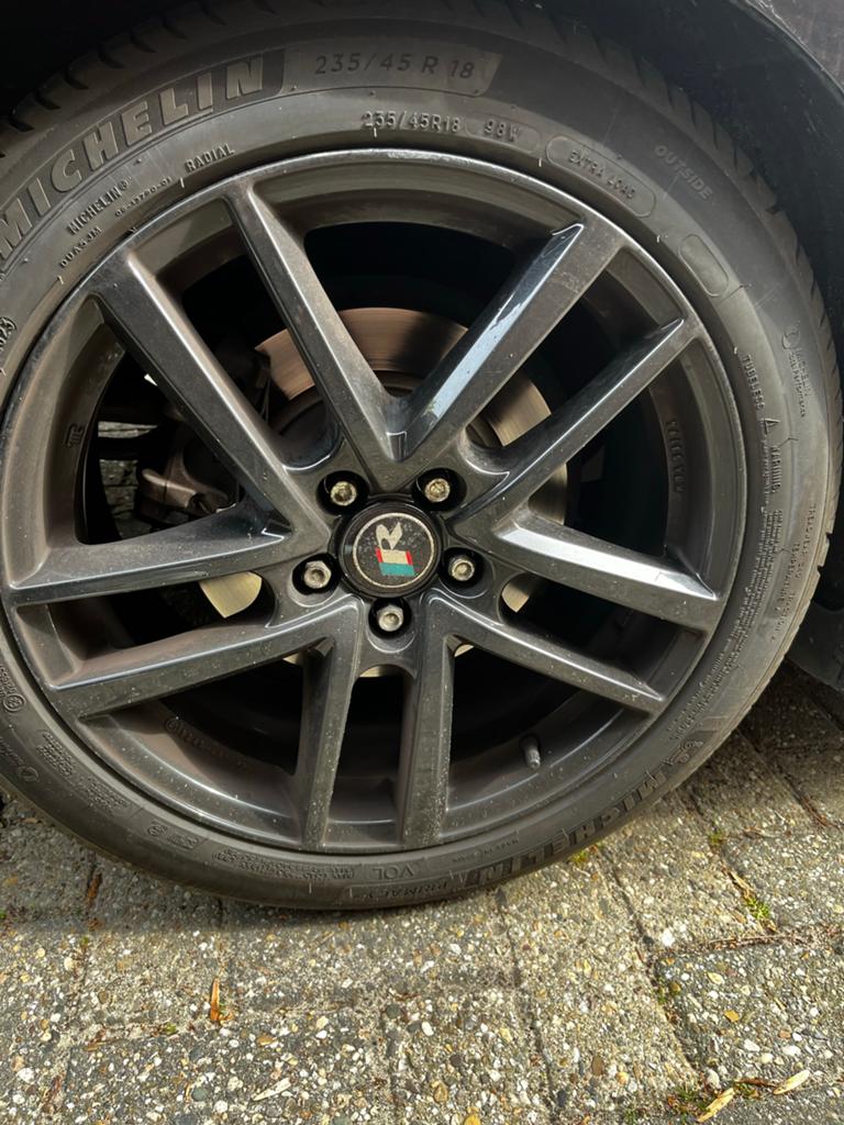 4x Rial Astorga Diamant 8x18 ET55 5x108 63.4 velgen (2022), Ophalen, 18 inch, Gebruikt, Velg(en)