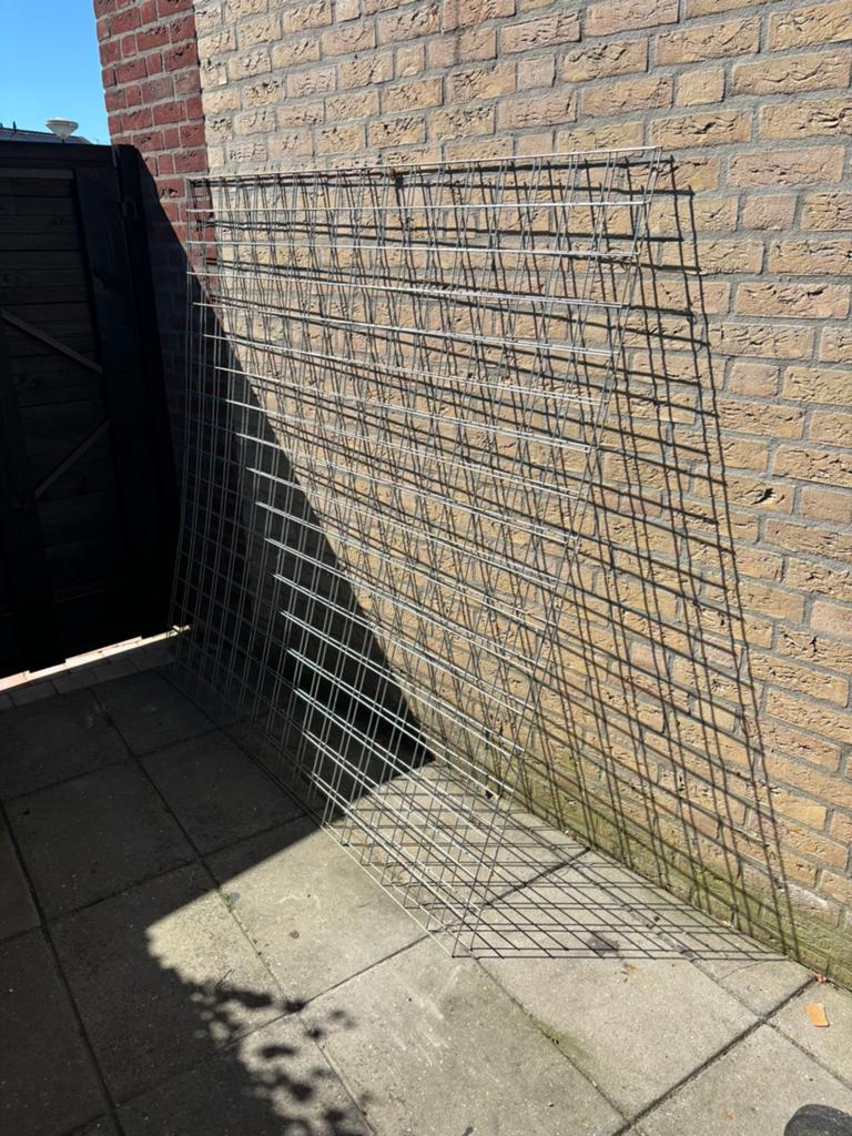 2 gaaspanelen 180x180, Ophalen, Zo goed als nieuw