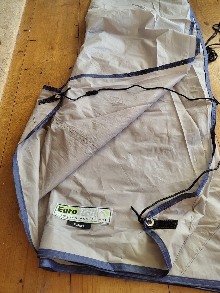 EuroTrail Tarp 3 bij 3 meter; type Turner, Ophalen of Verzenden, Gebruikt