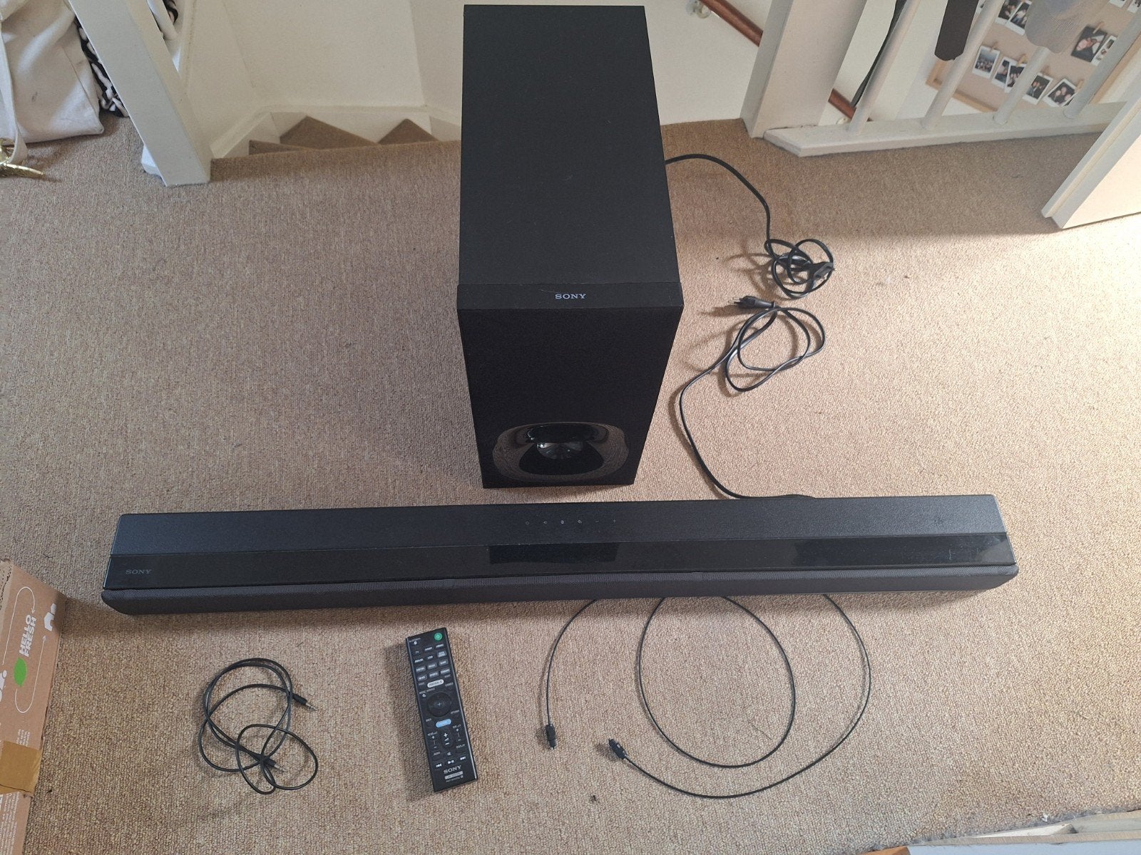 Sony HT-ZF9 Soundbar met draadloze subwoofer, Z, Ophalen of Verzenden, Zo goed als nieuw, S