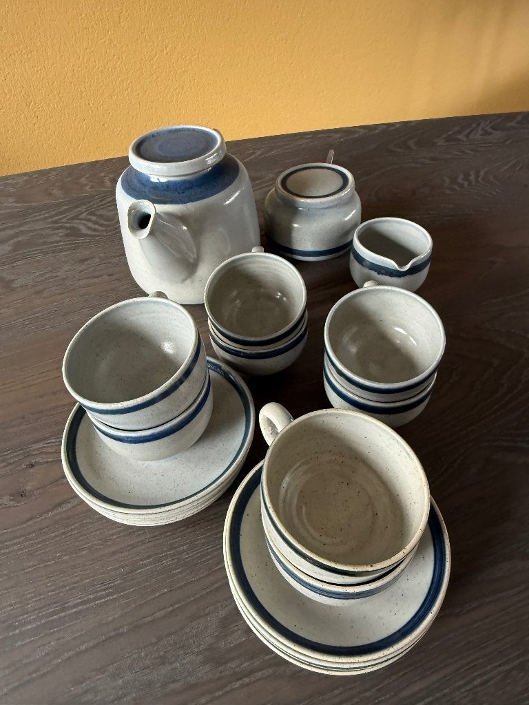 Zaalberg vintage theeservies, Ophalen, Gebruikt, Overige merken, Overige typen