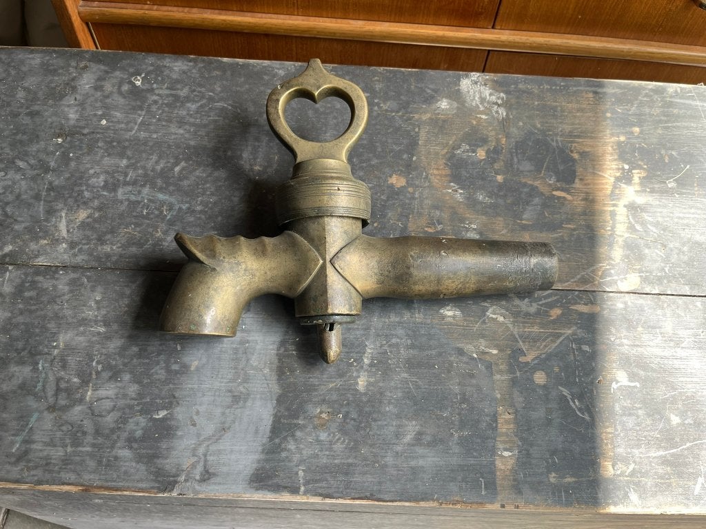 Messing kraan voor wijnvaten, Ophalen of Verzenden